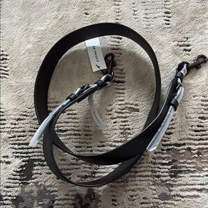 Coach Black Leather strap